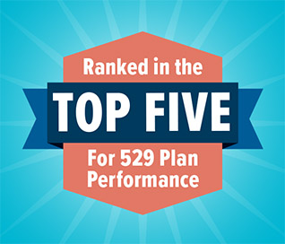 TOP 5 RATING BY SAVINGFORCOLLEGE.COM - Image